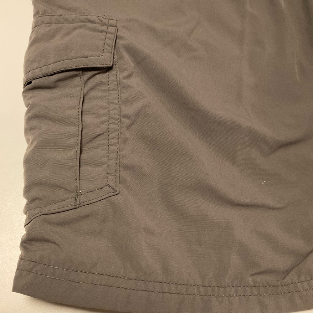 Mountain Khakis Cargo Shorts Slate Grey Side Pockets, Zip & Button, Loops, Sz 36 - Picture 8 of 13